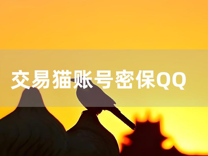 交易猫账号密保 QQ 相关攻略：如何设置和管理？